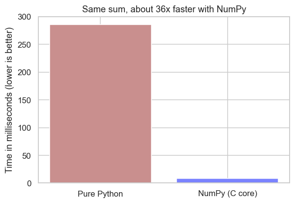 The Chapter 1 benchmark, now yours to run chart